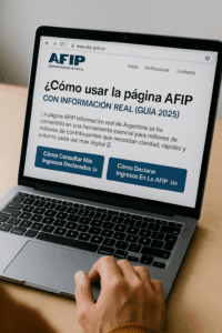 Cómo Navegar en la Página Oficial de AFIP Sin Complicaciones